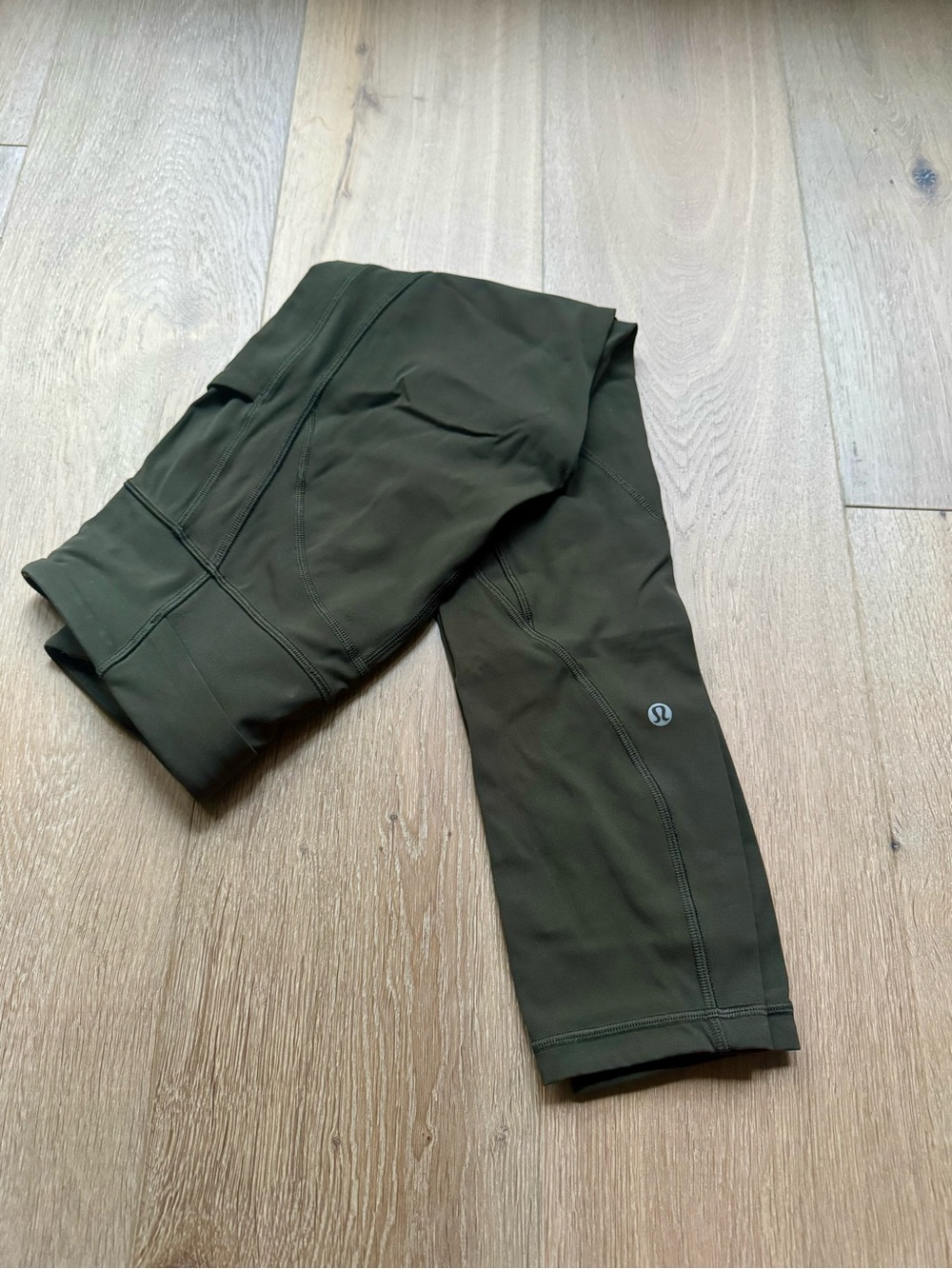 Lululemon Time To Sweat Leggings in Dark Olive Green 23’